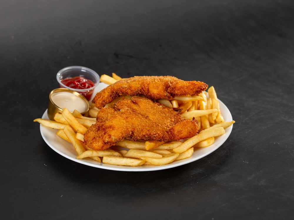 Chicken Cream Chop Plate / طبق كريم تشوب دجاج