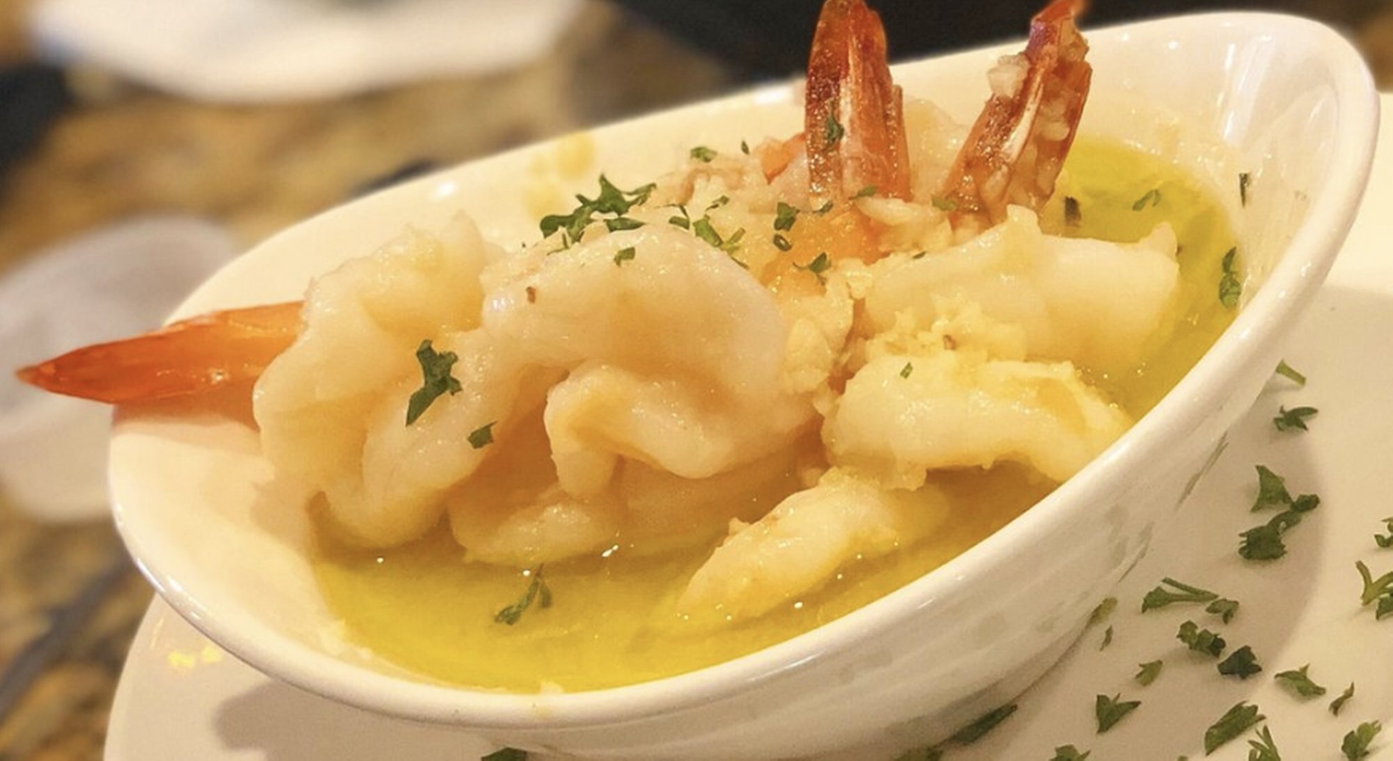 Shrimp in Garlic Lunch
