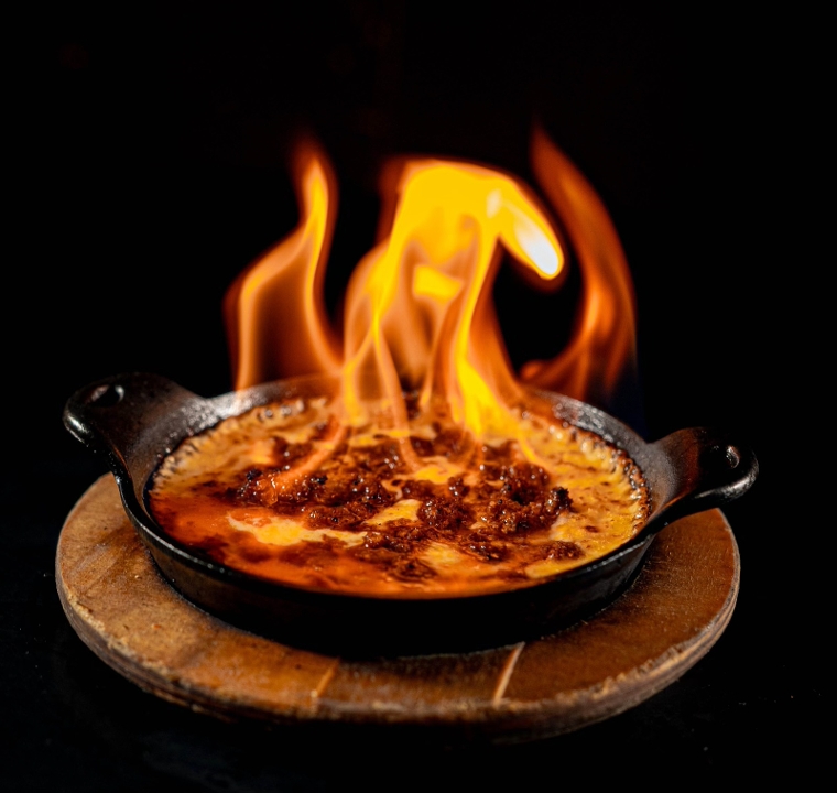 Queso Flameado