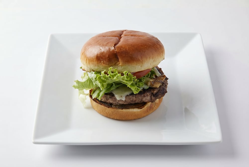 Mushroom Swiss Burger