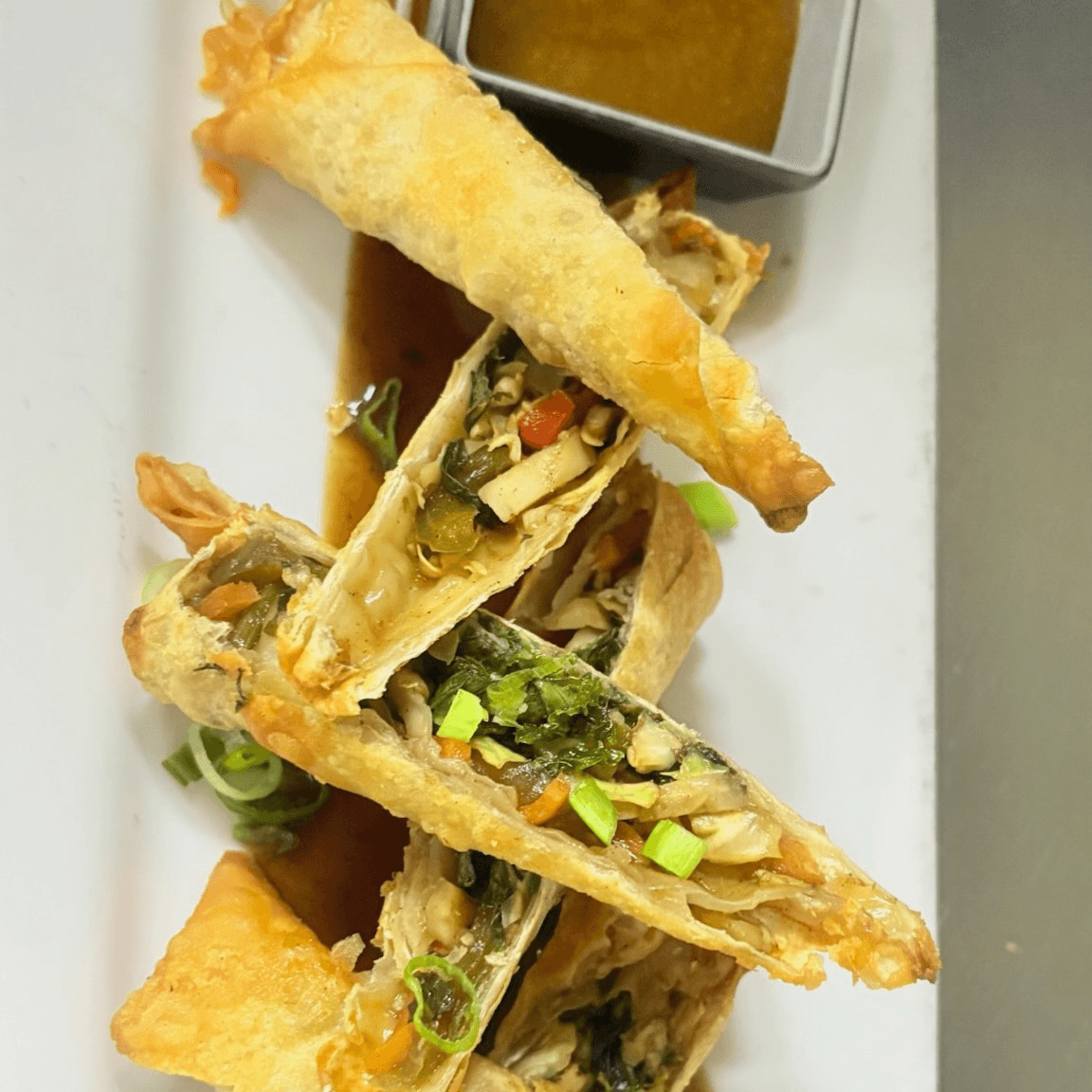 Jerk Vegetables Spring Roll