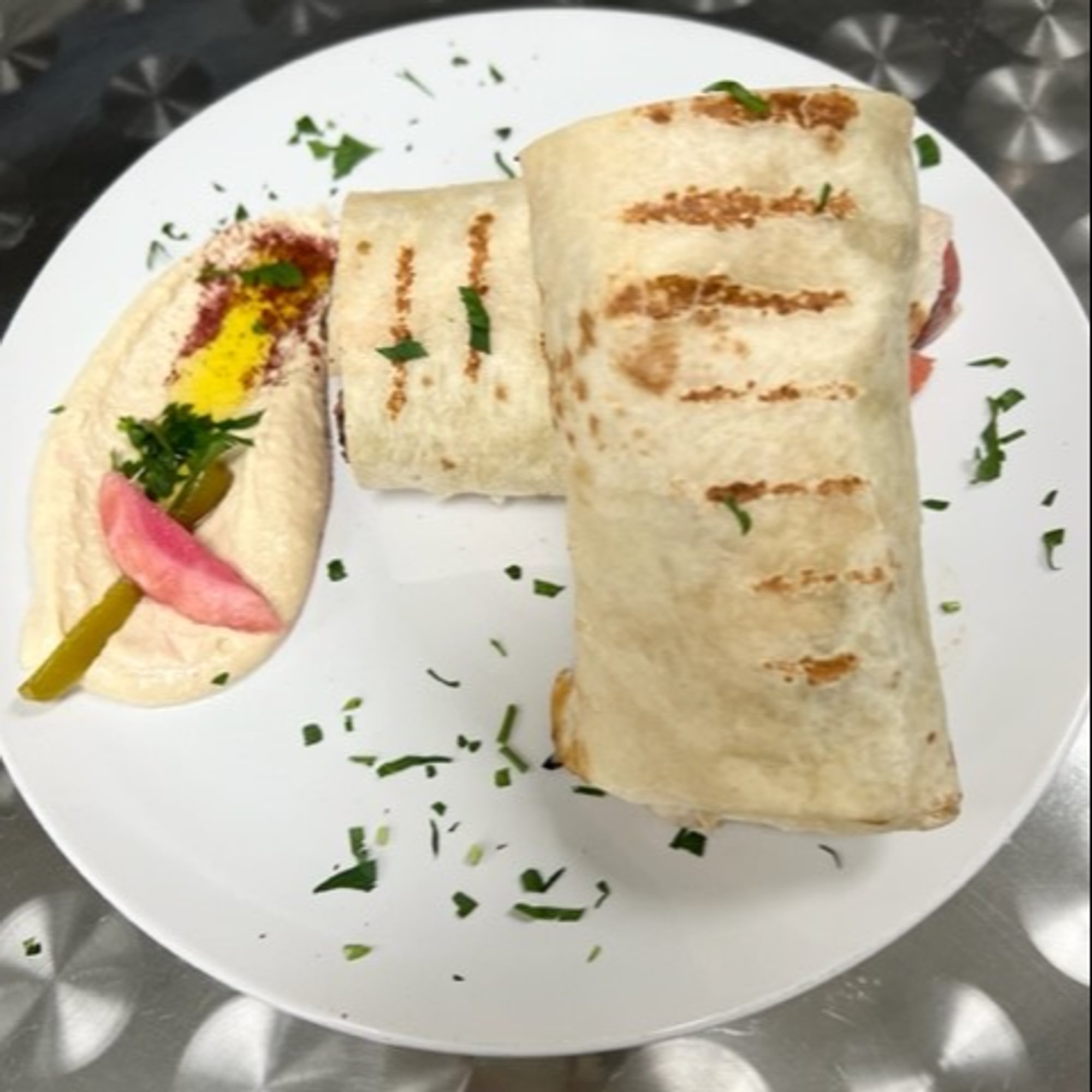 Chicken Kabob Wrap