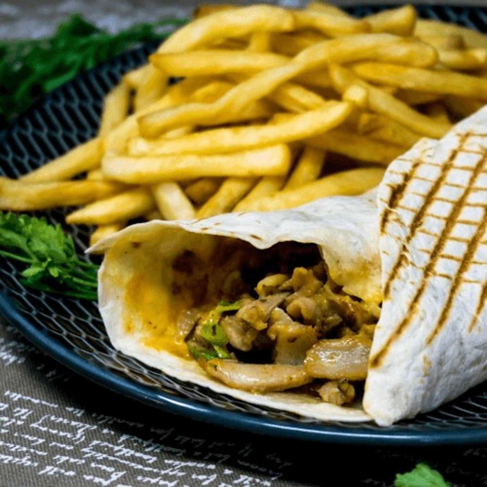 Cheese Steak Burrito