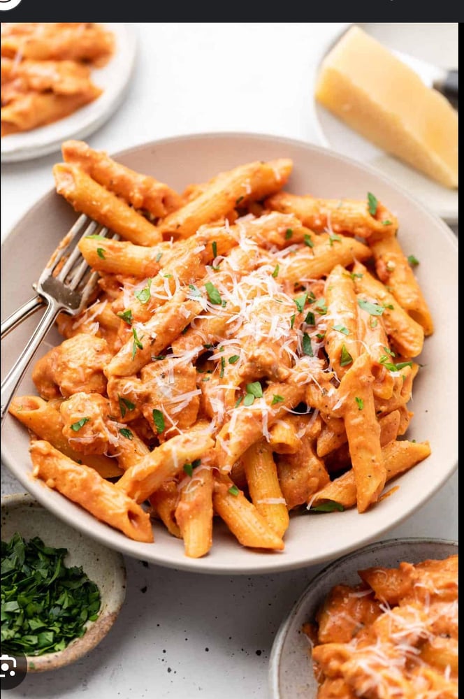 Penne a la Vodka Dinner