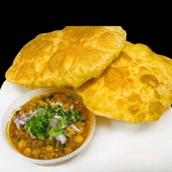 Chole Puri with Curry