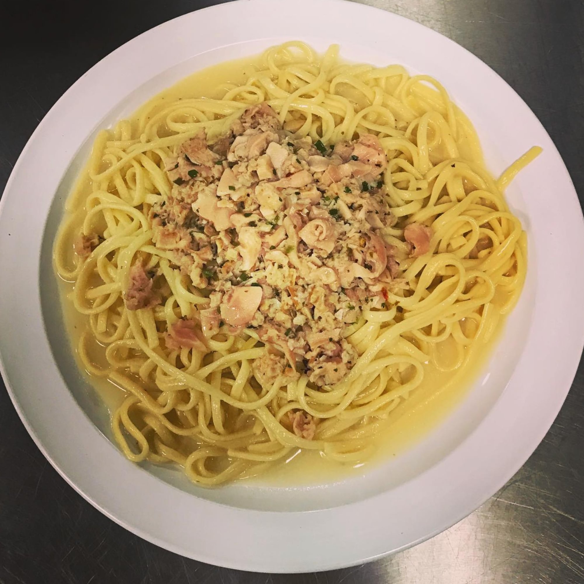 White Clam Sauce Pasta