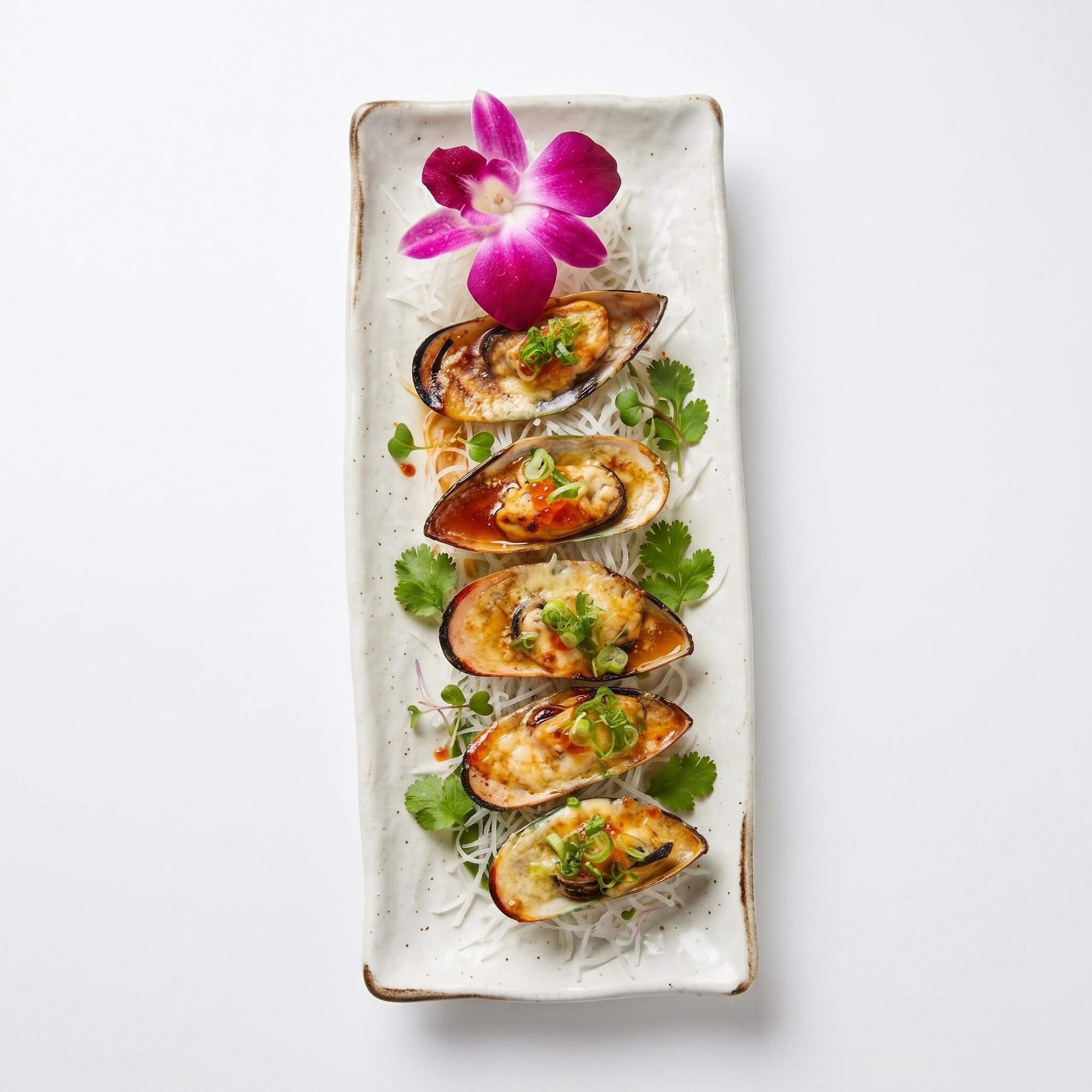 Baked Green Mussel