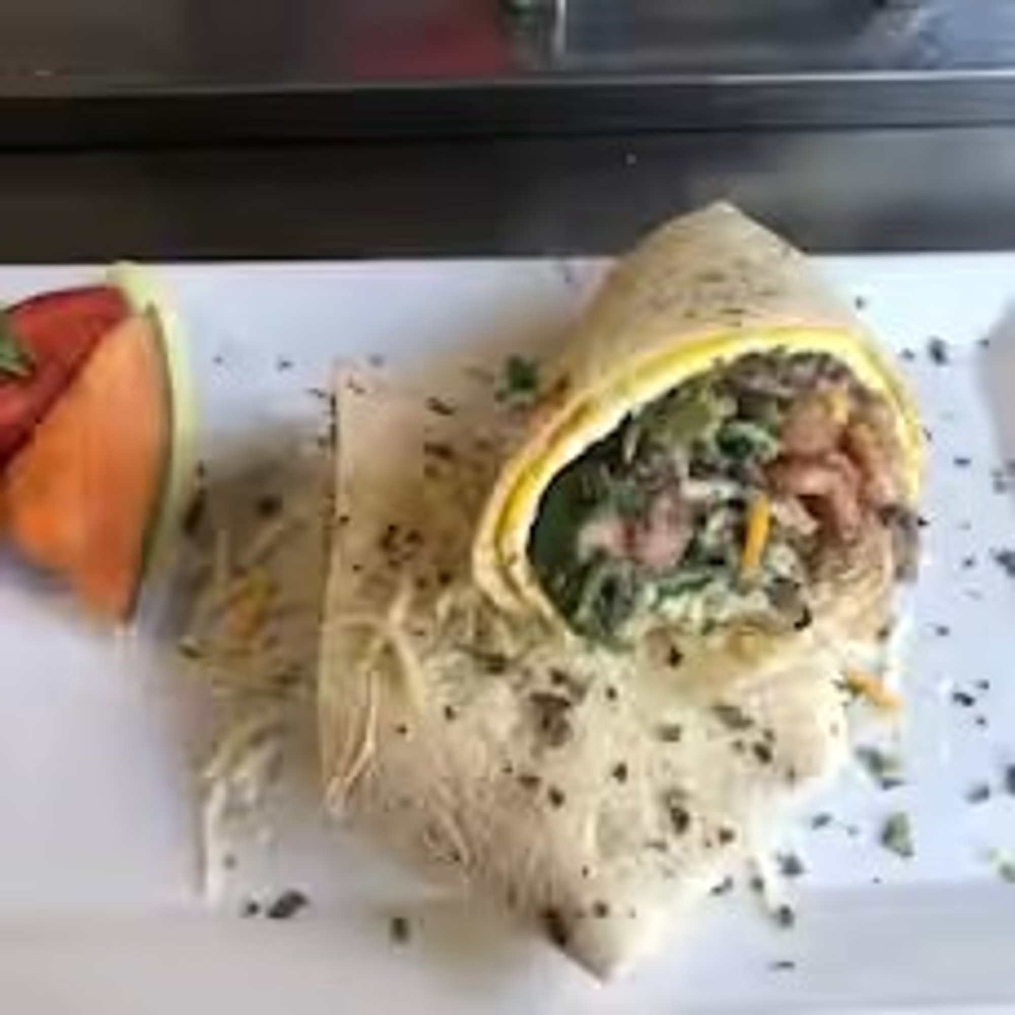 Bayou Breakfast Burrito