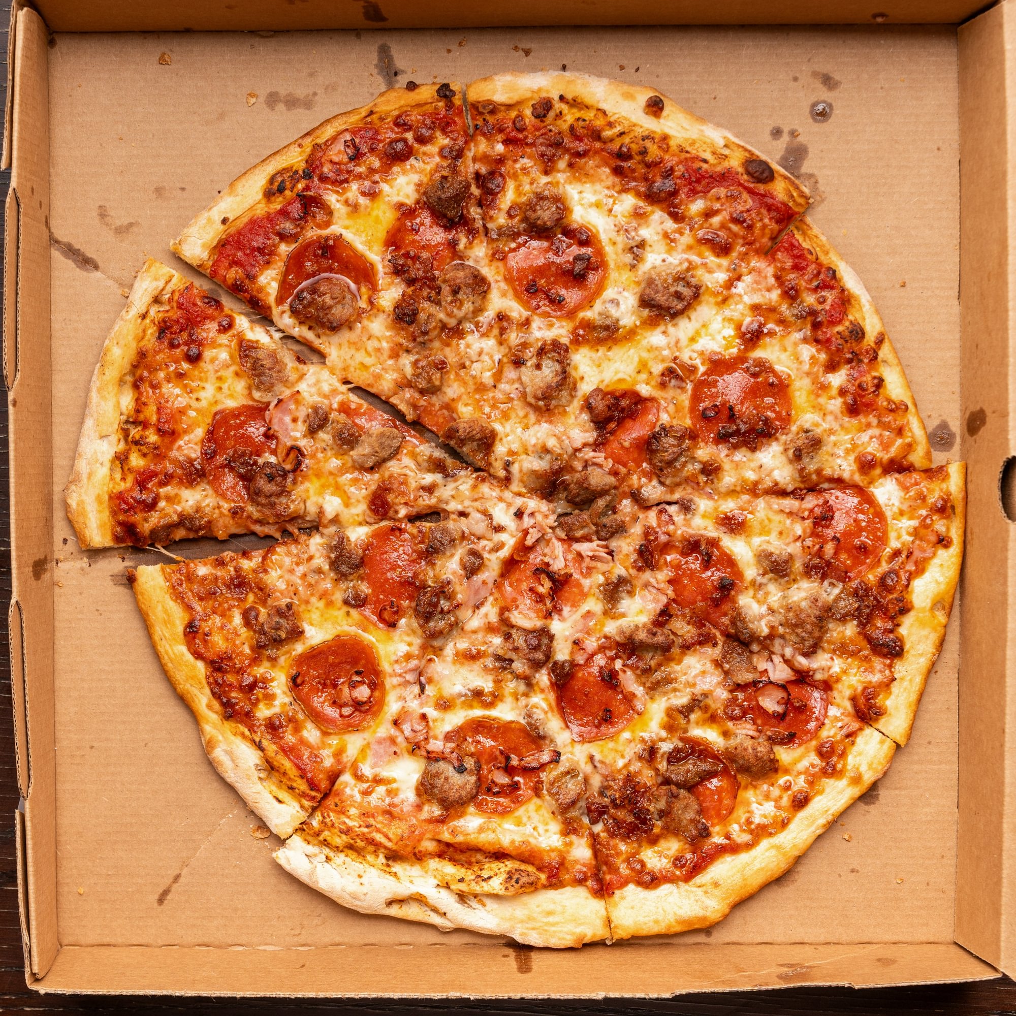Meaty Pizza