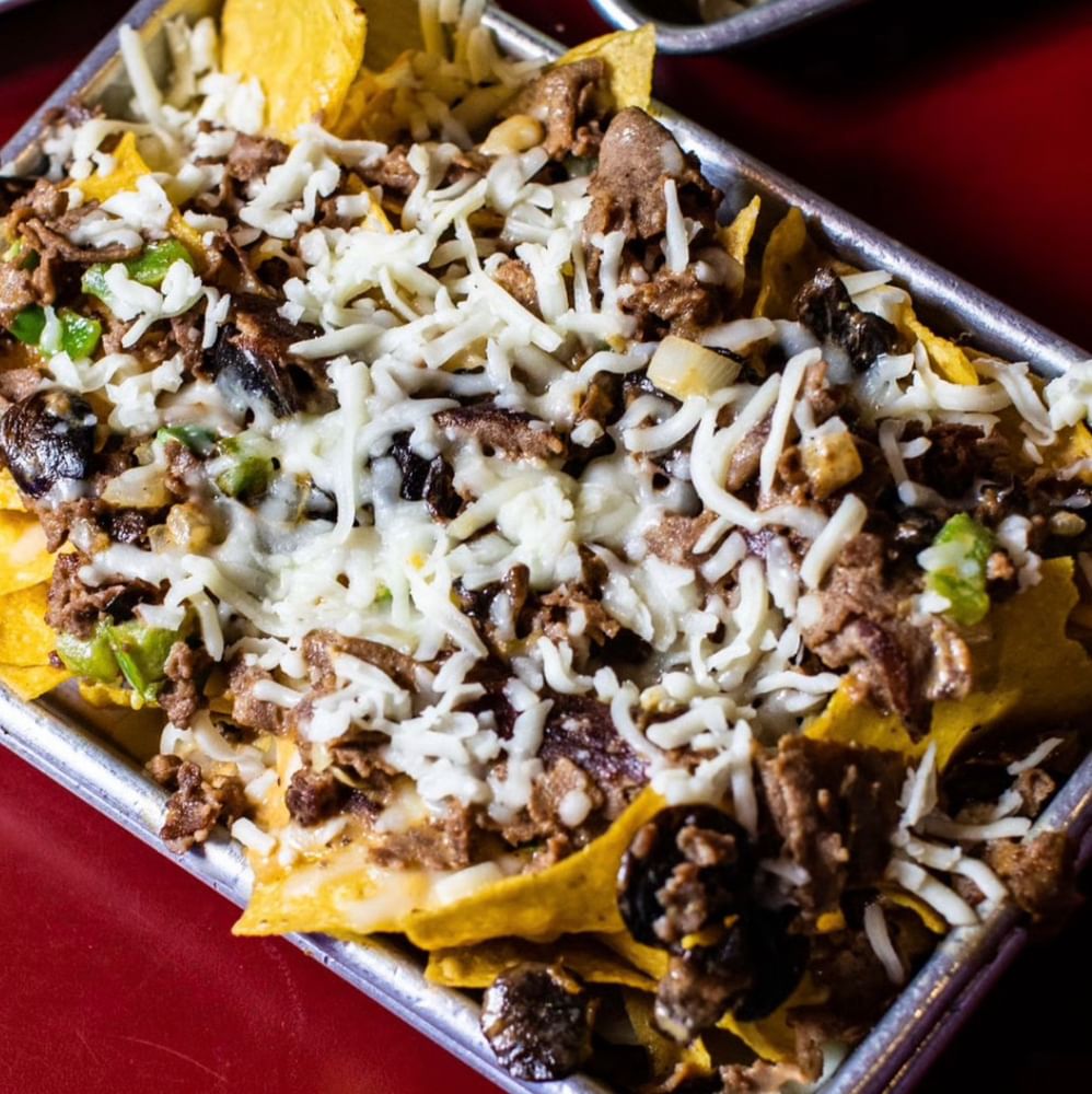 Philly Cheesesteak Nachos