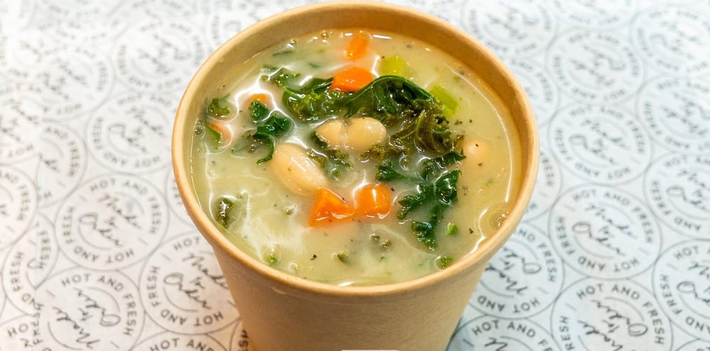 Veggie Soup (Kale & Bean)