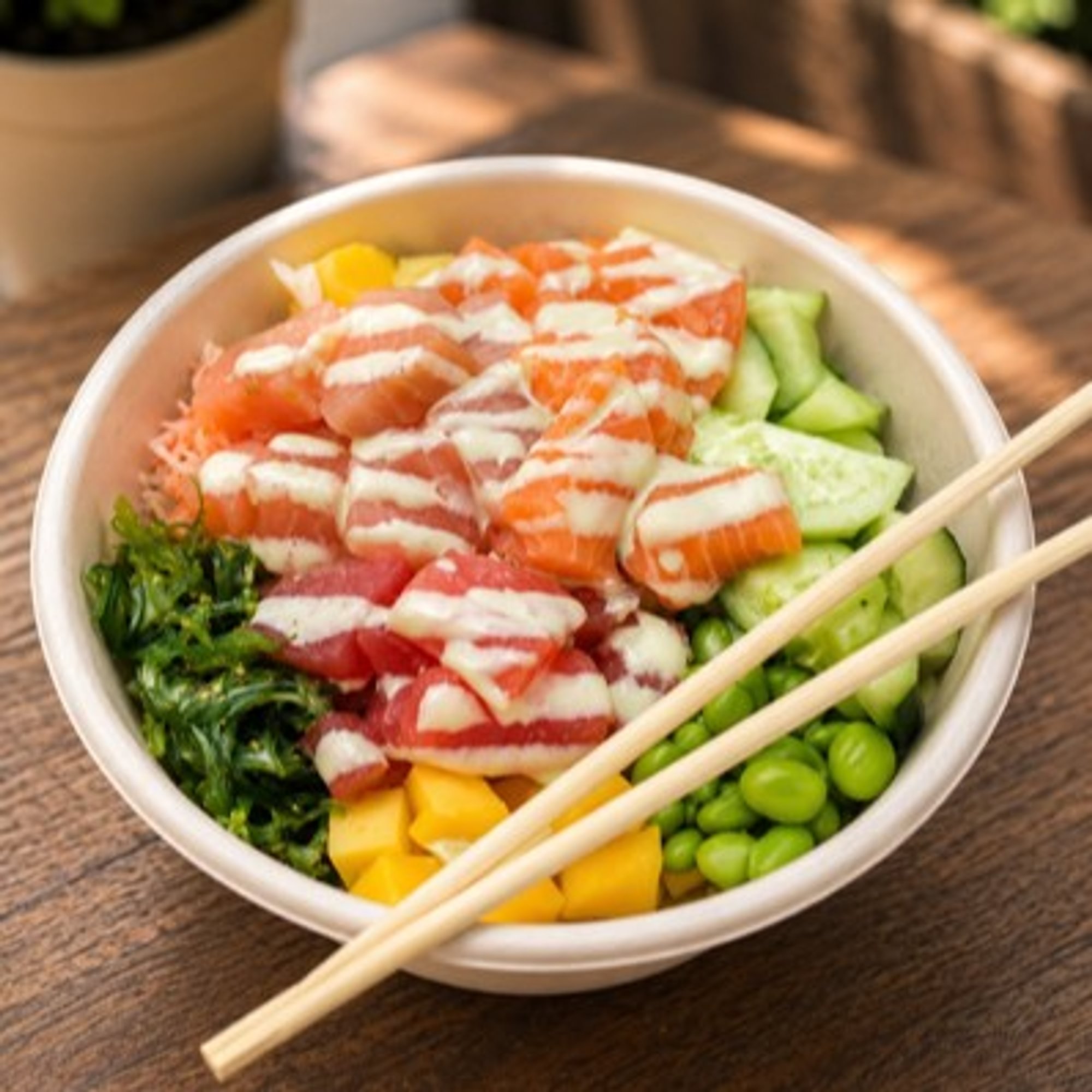 Create Your Own Poké Bowl for 3 Choices