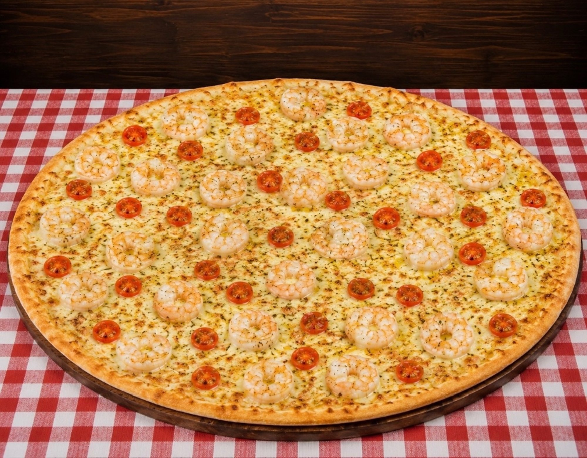 Lg Shrimp Scampi Pizza 16 (Italian Style)