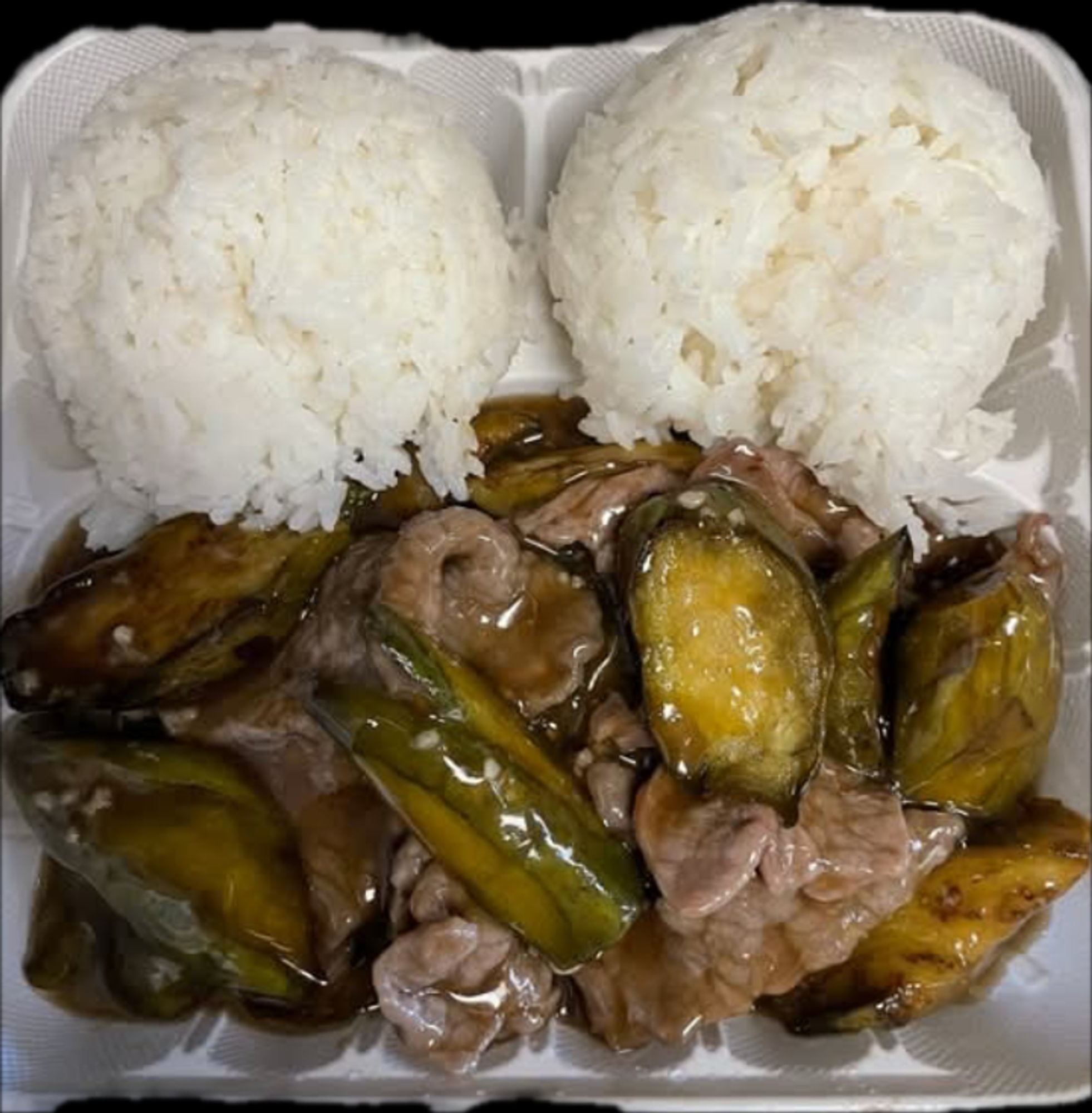 Eggplant Beef On Rice (Tuesday SP)