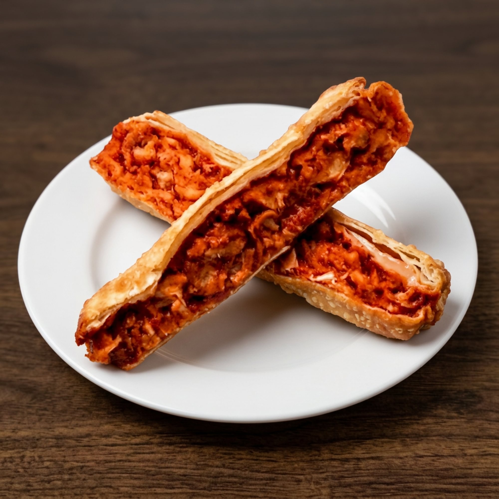 Chicken Parm Egg Roll