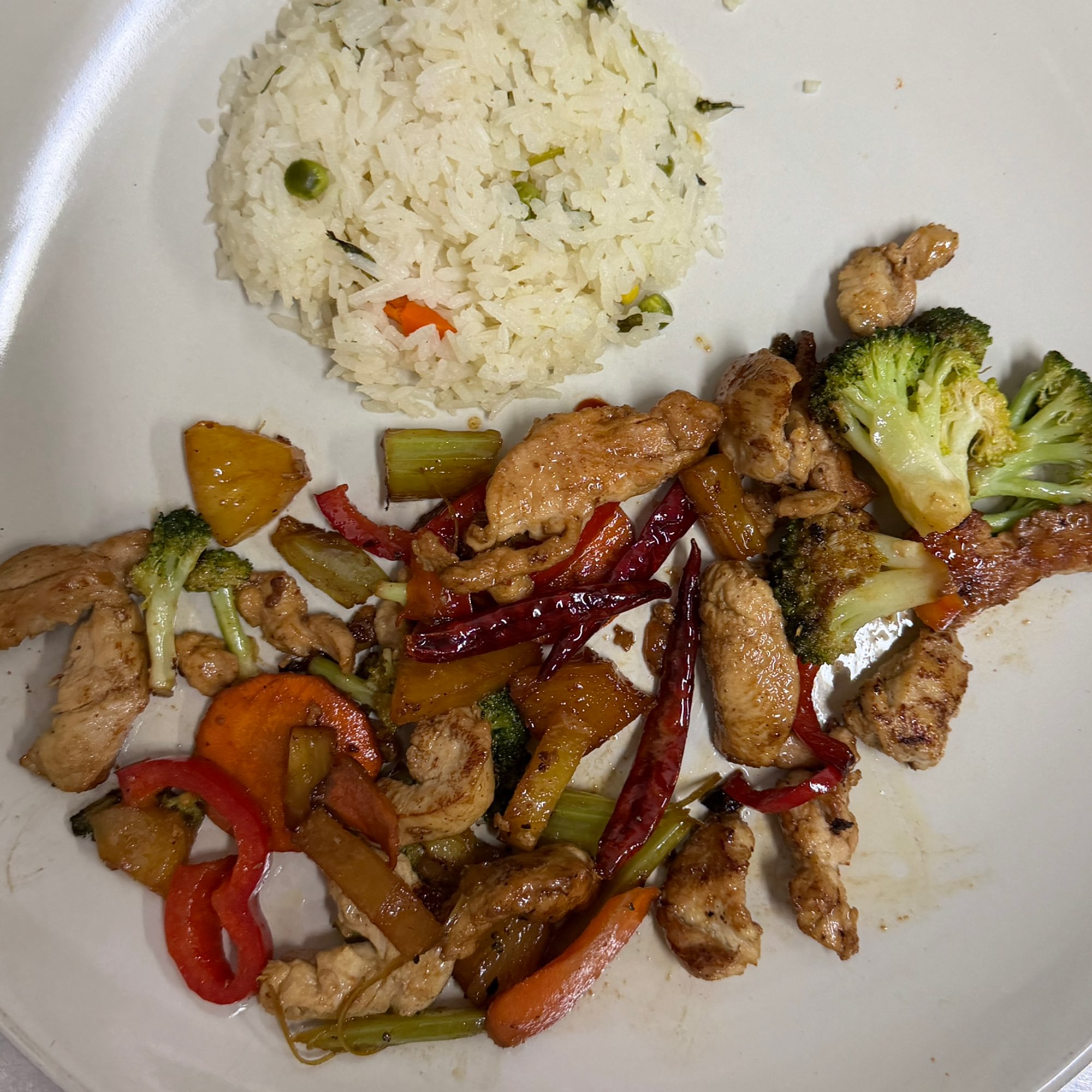 Pollo Vegetales