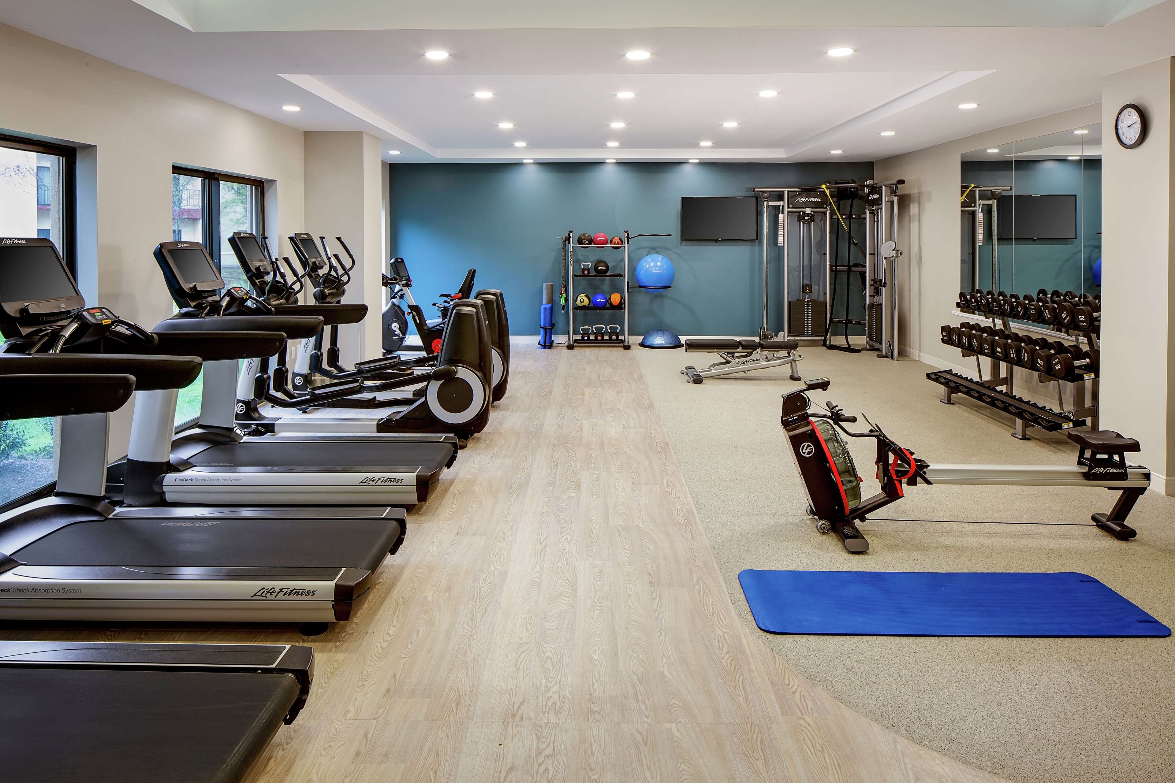 Health club  fitness center  gym