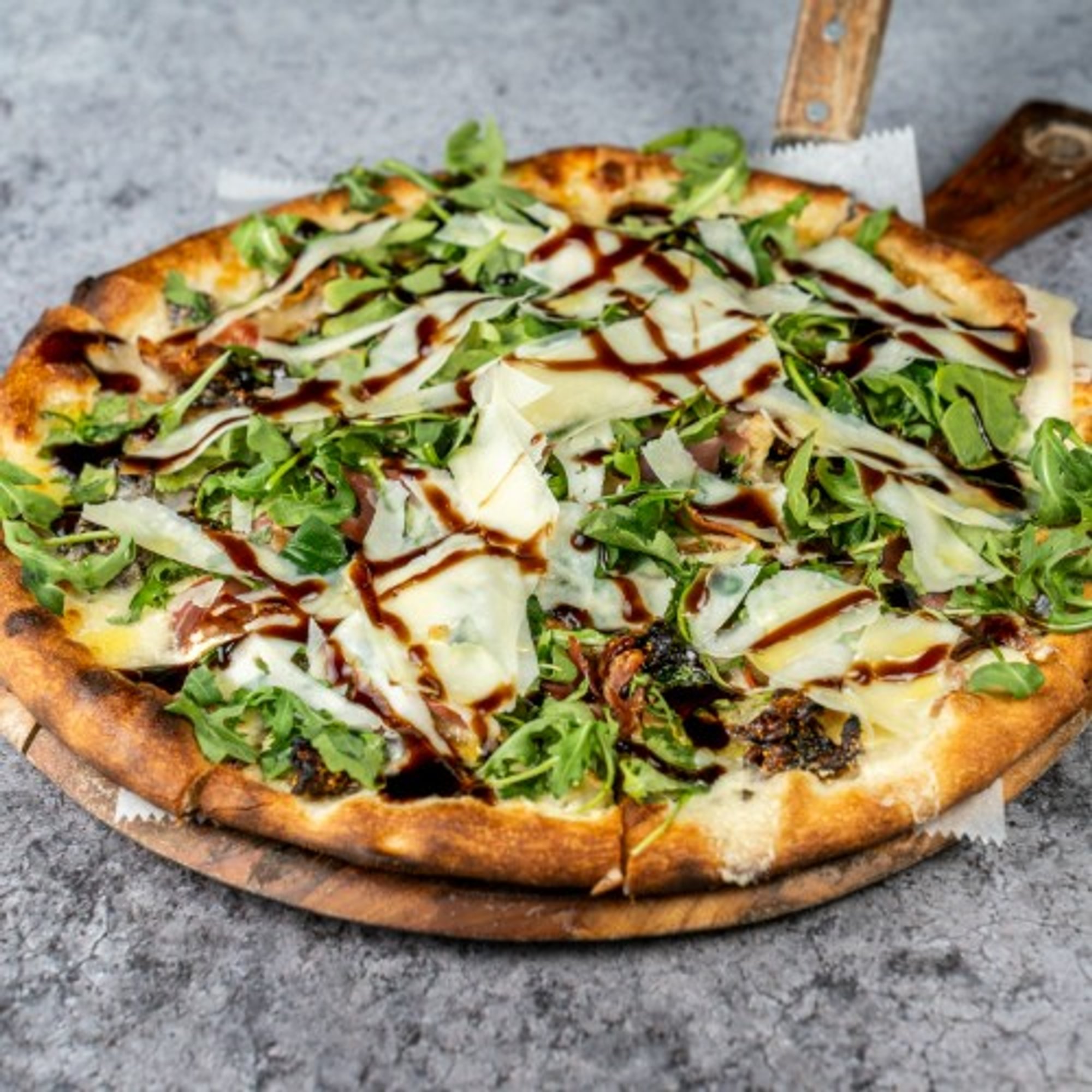Fig & Goat Cheese Pizza