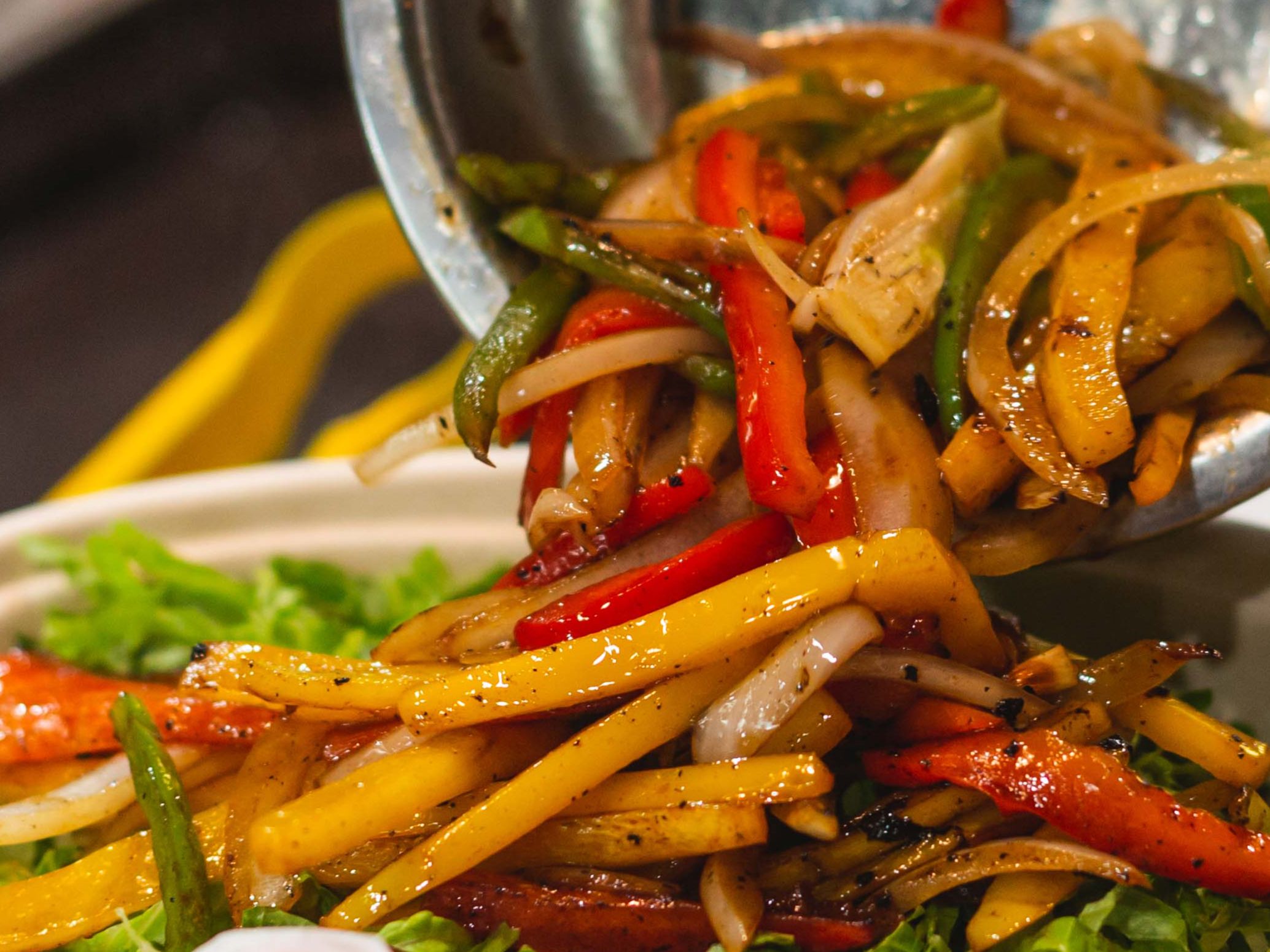 Mushroom Fajita Bowl
