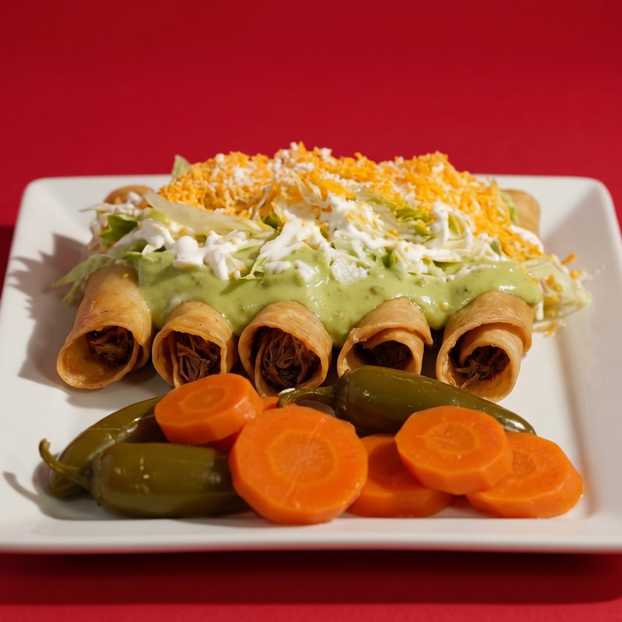 5 Rolled Taquitos + Drink