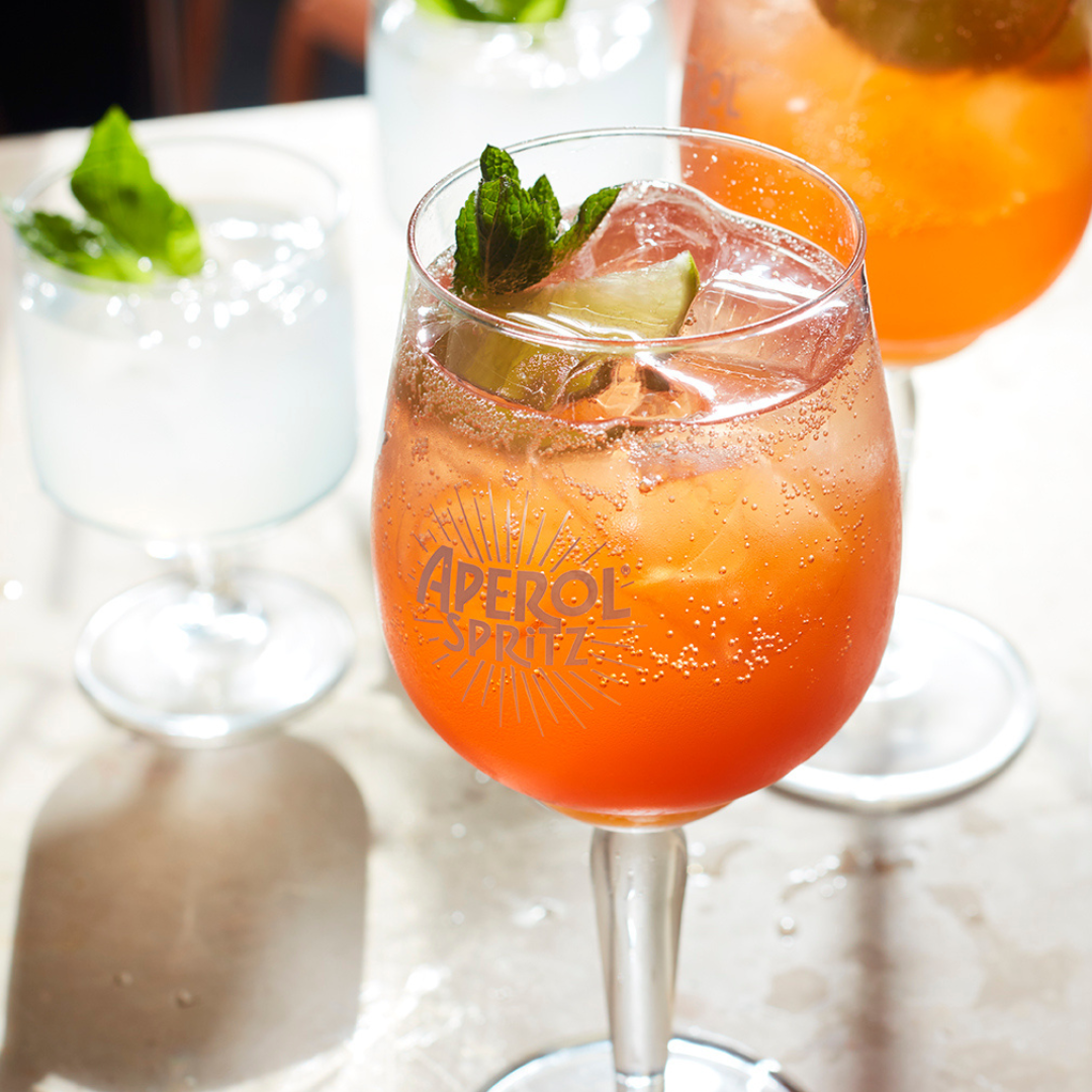 Tropical Rose Aperol Spritz