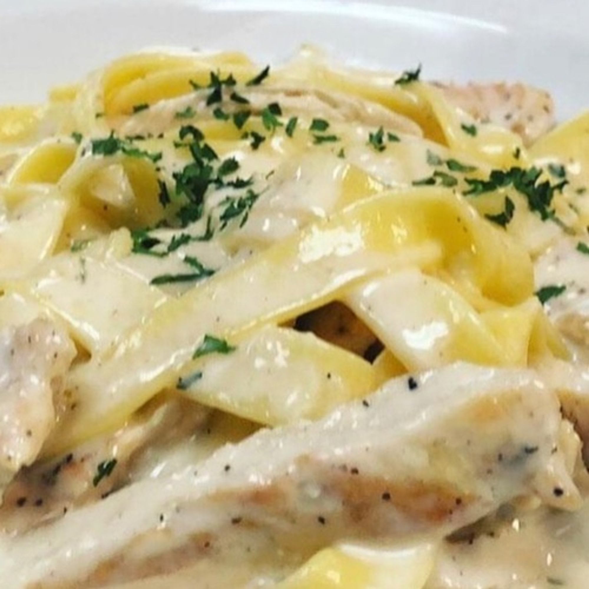 Kids Chicken Fettuccine Alfredo