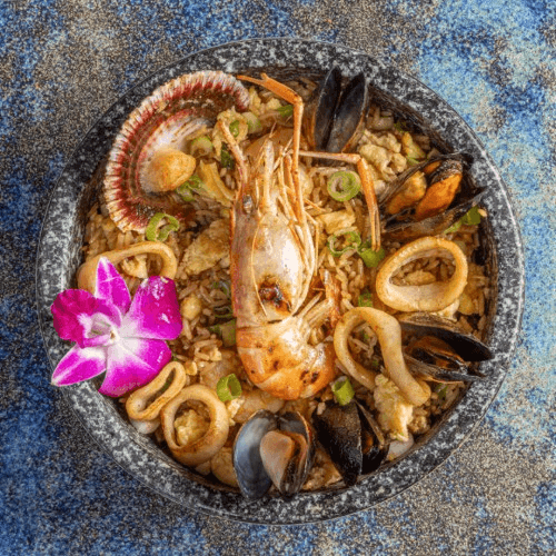 Arroz Chaufa De Mariscos