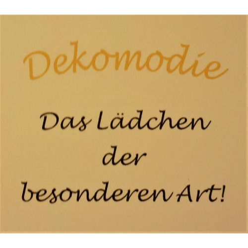 Logo von Dekomodie - Unikate für Schmuck und Kleidung