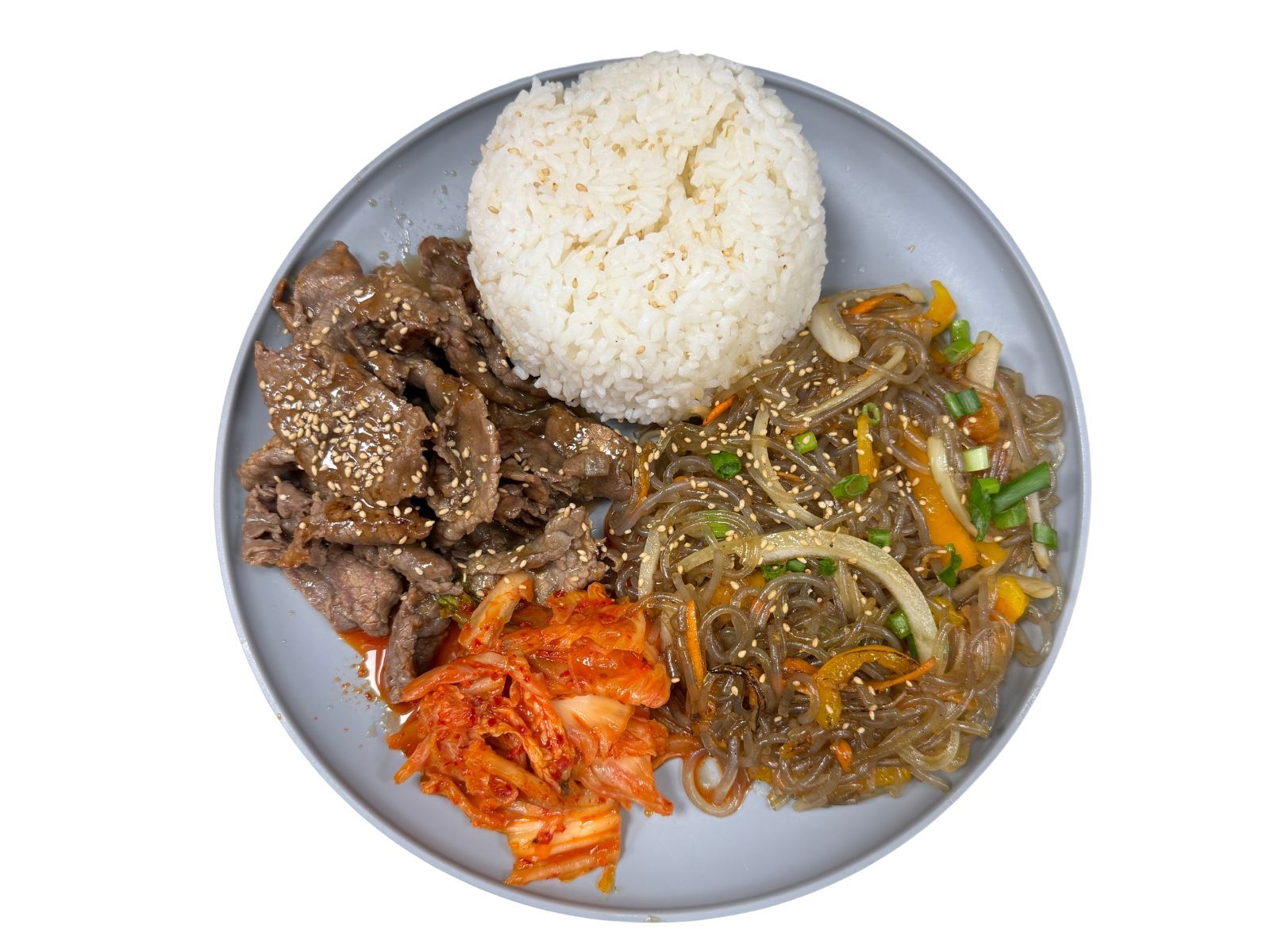 Beef Bulgogi Rice Dish