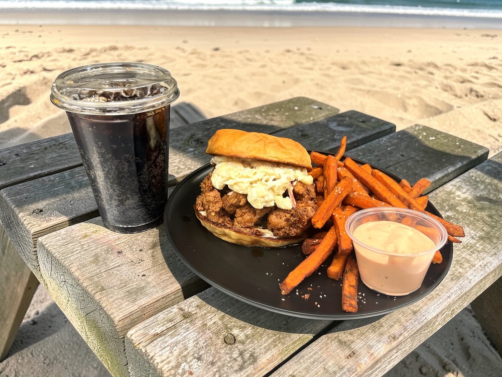 Garlic Chicken Sandwich Combo