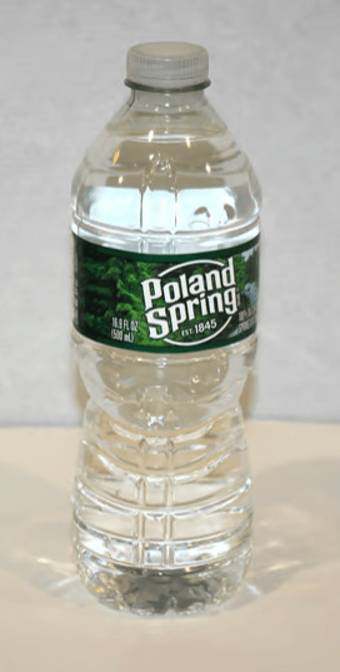 BOTTLE OF WATER