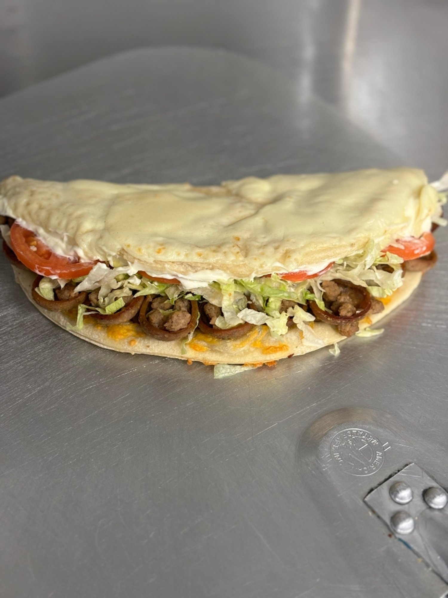 Small Cheeseburger Foldover