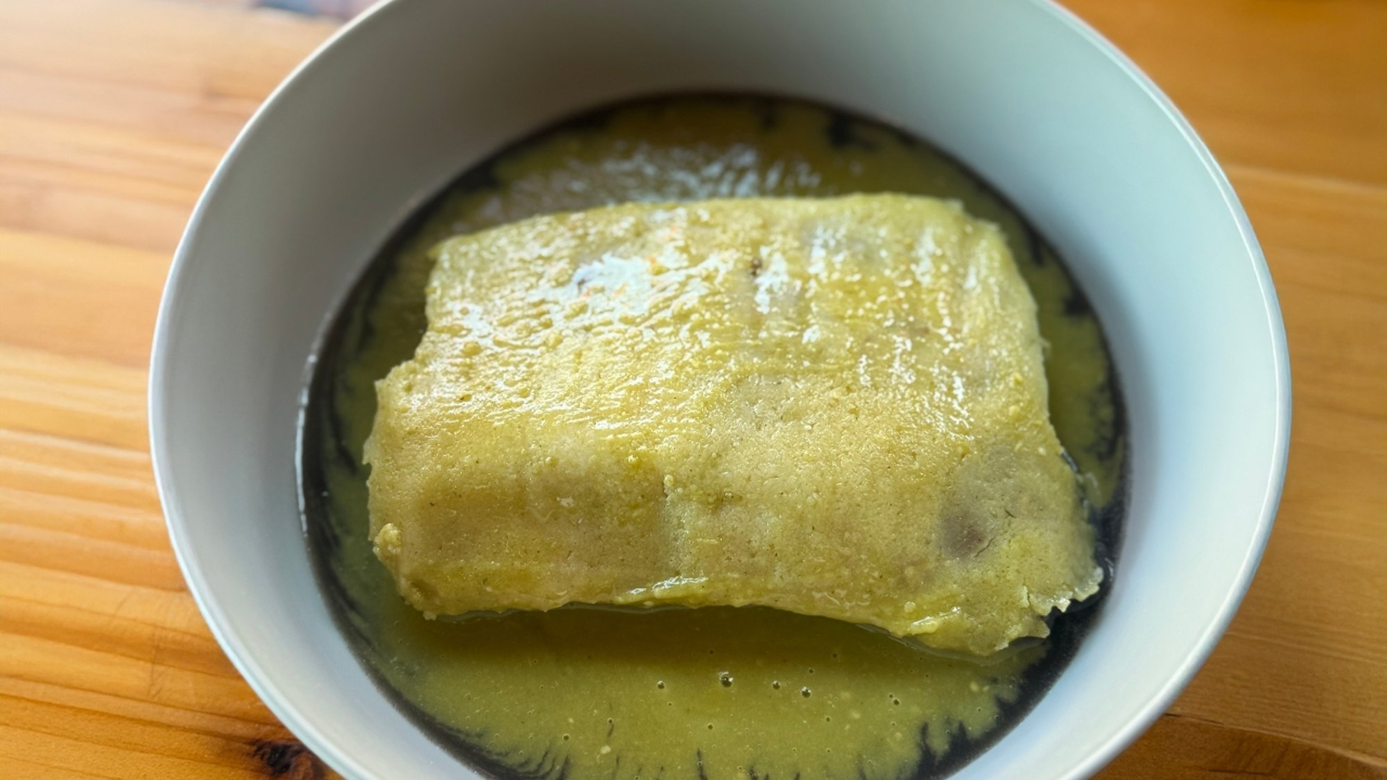 Salsa Verde Pork Tamal