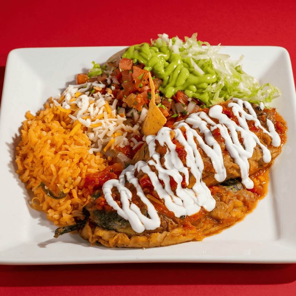 Chiles Rellenos Plate
