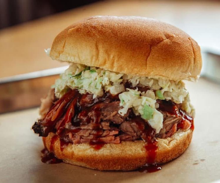 Smoked Pork Sandwich