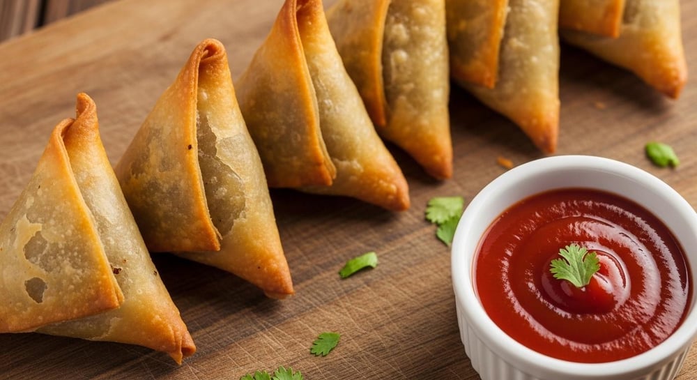 Onion Samosa (5 piece)