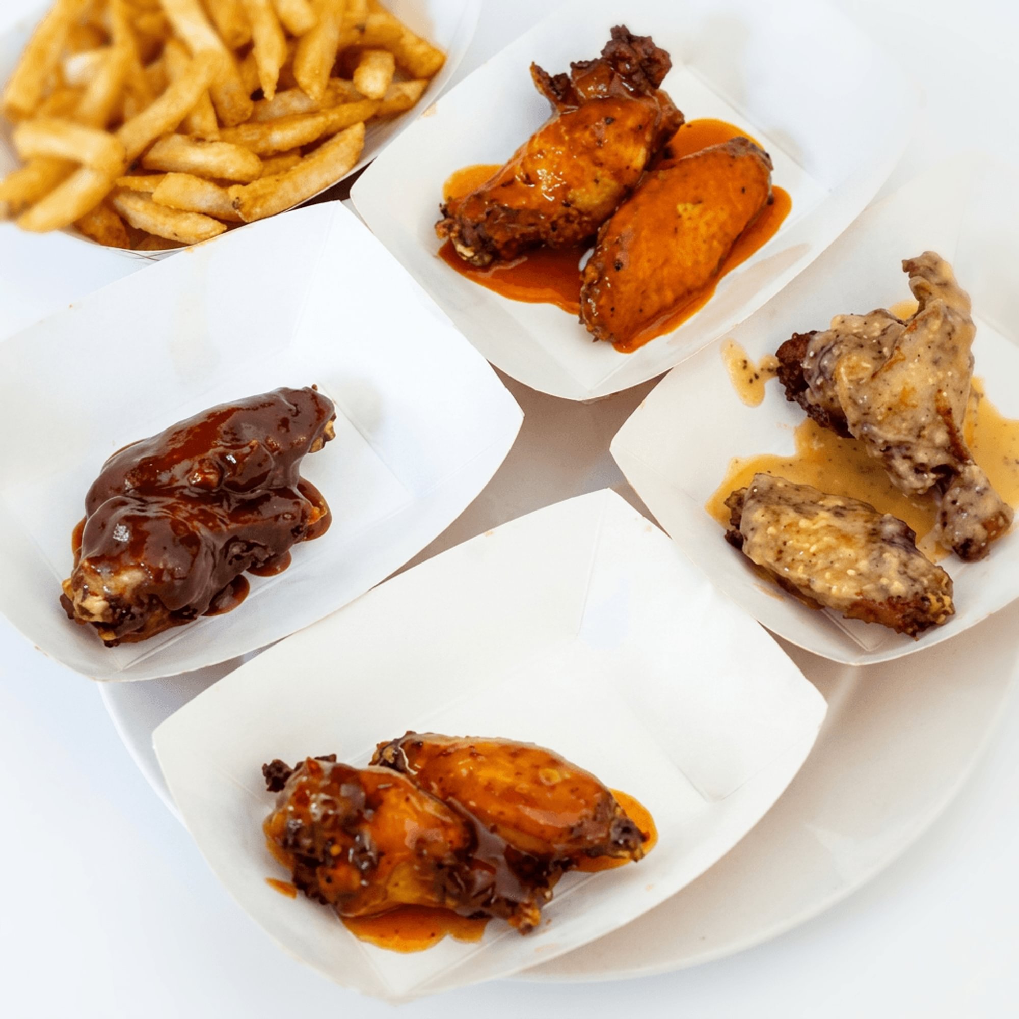 Wings + Fries