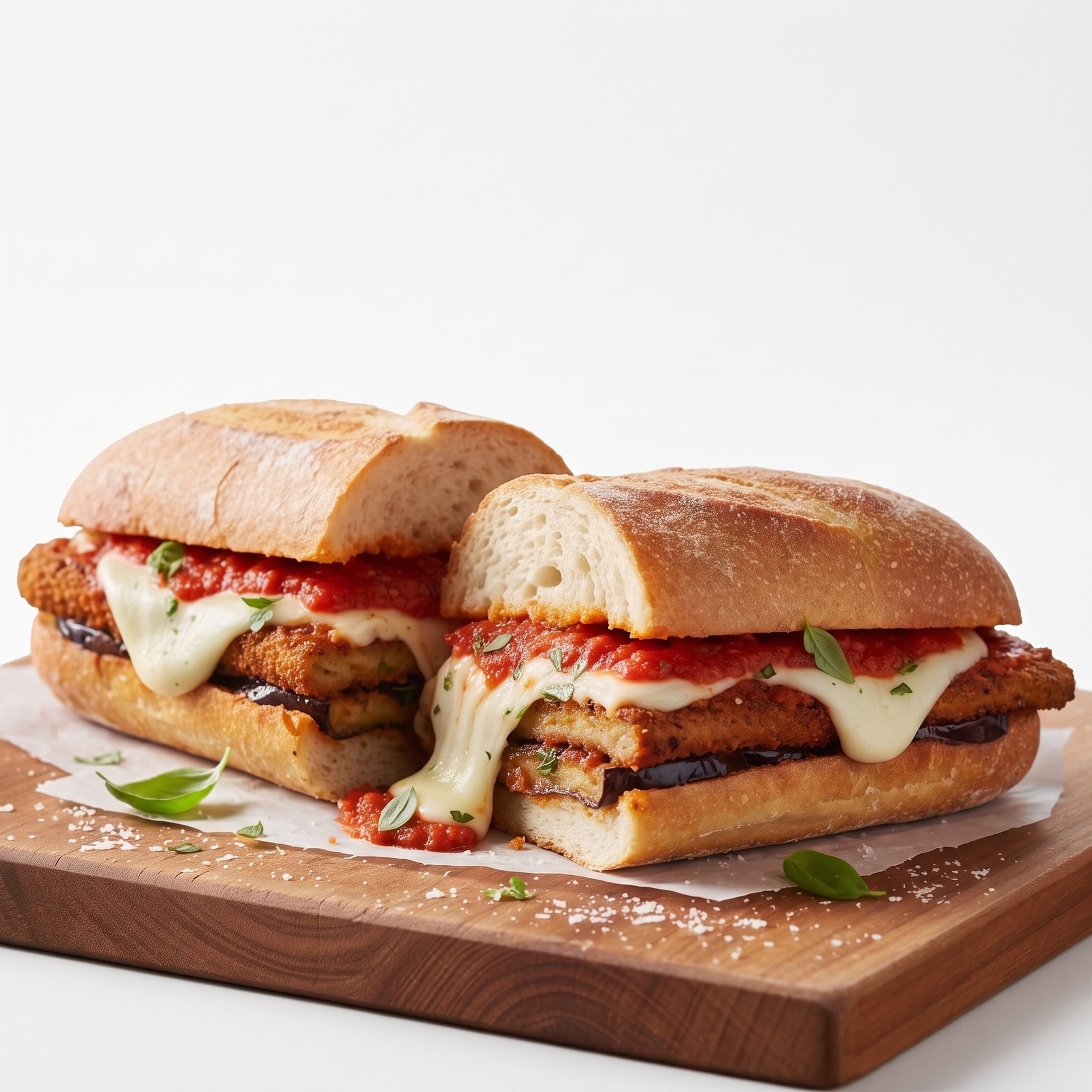 Eggplant Parmigiana Sub