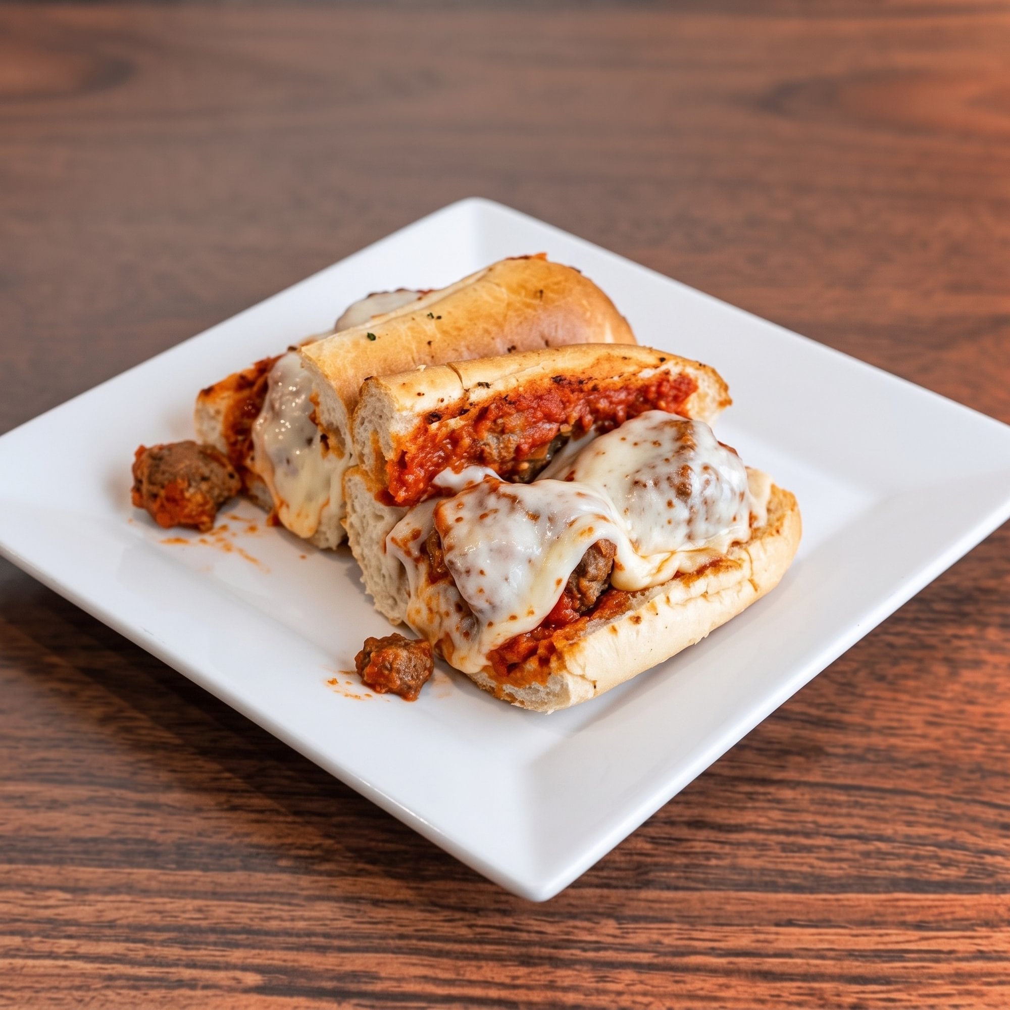 Meatball Parmigiana Hero