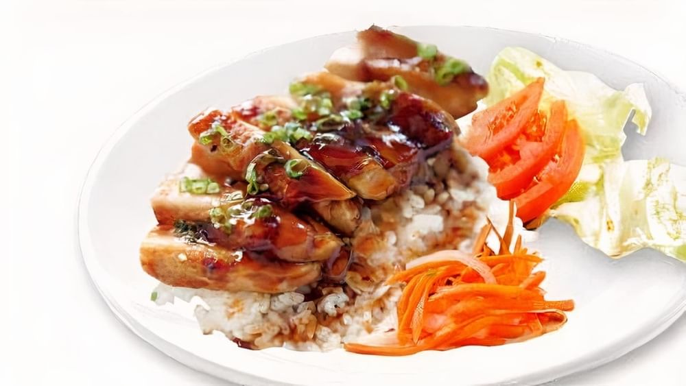 16. Teriyaki Chicken with Rice