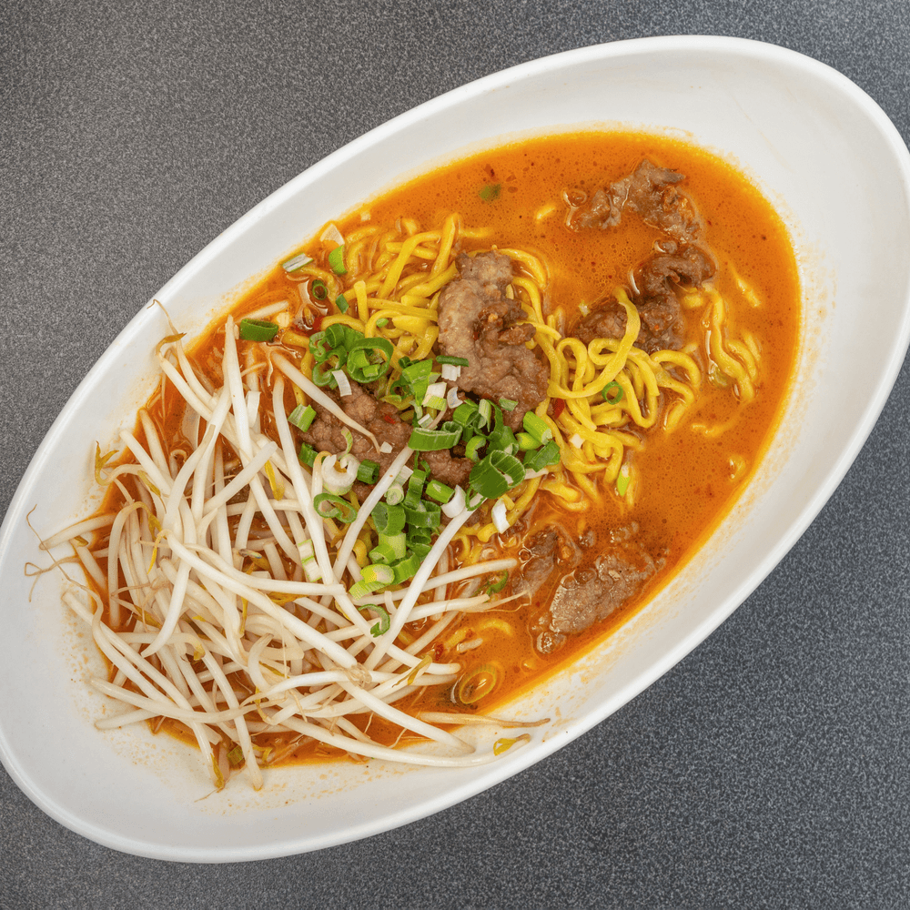 Spicy Miso Beef Ramen Soup