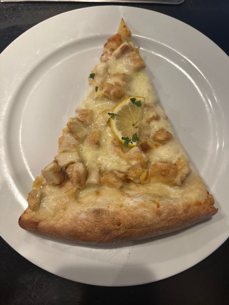 Chicken Francese Pizza Slice