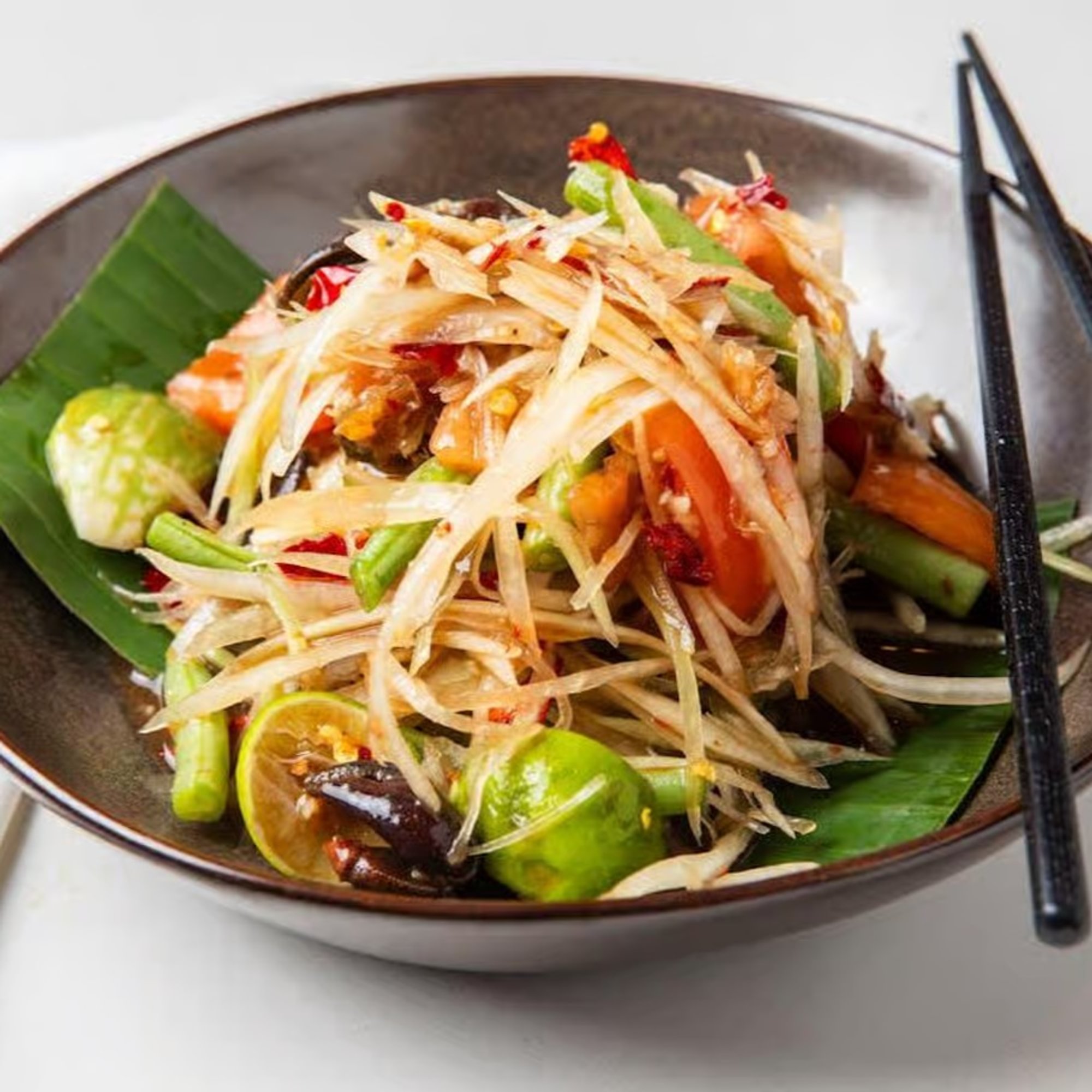 Vegan Papaya Salad