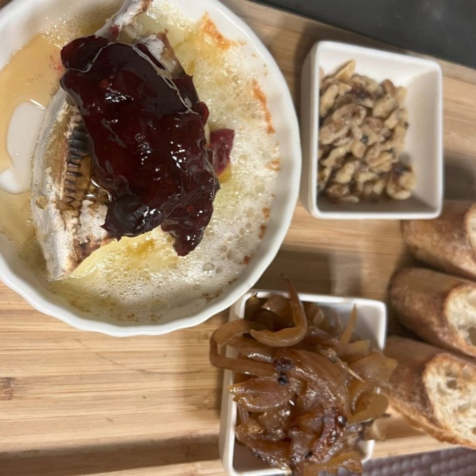 French Brie Cheese with Cranberries