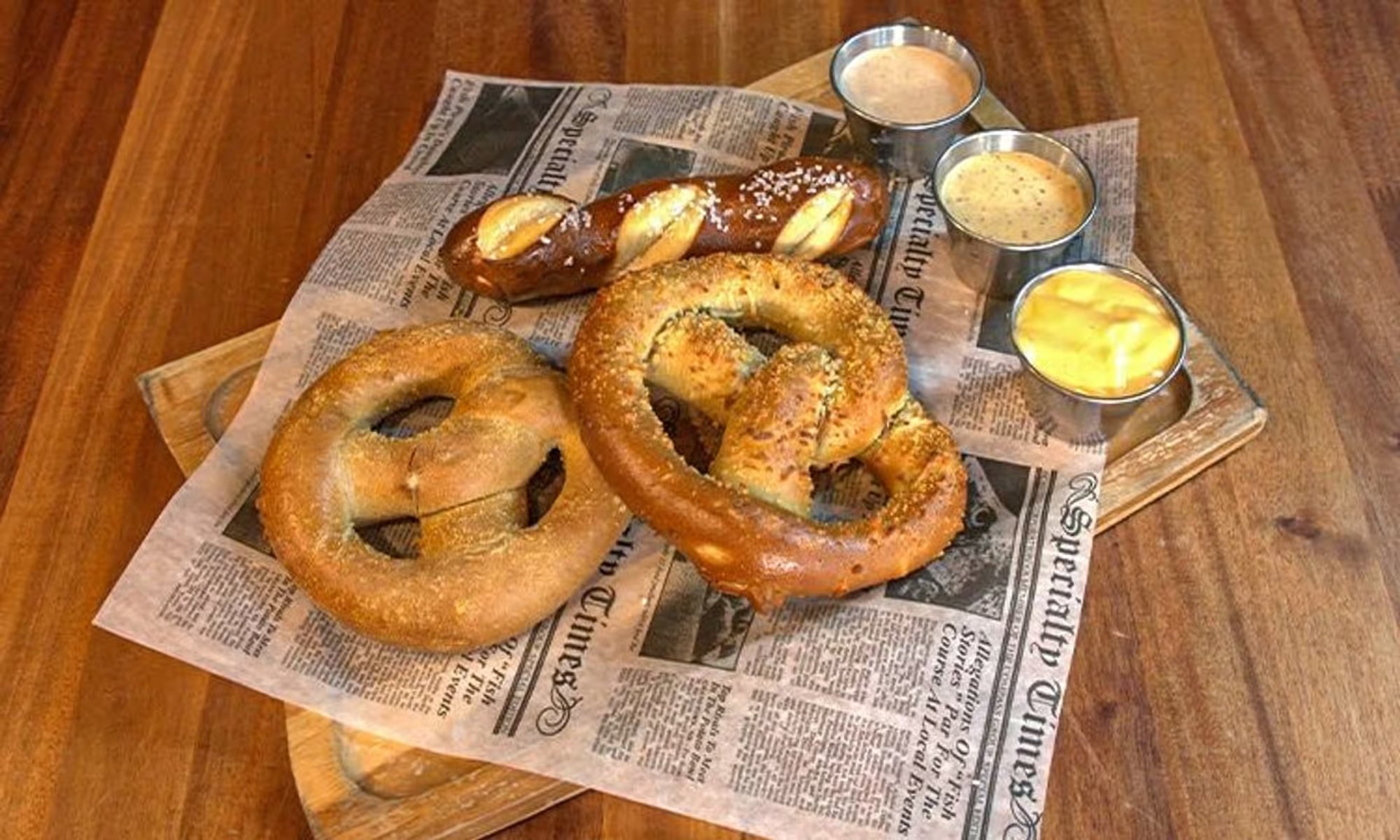 Pretzel Sampler