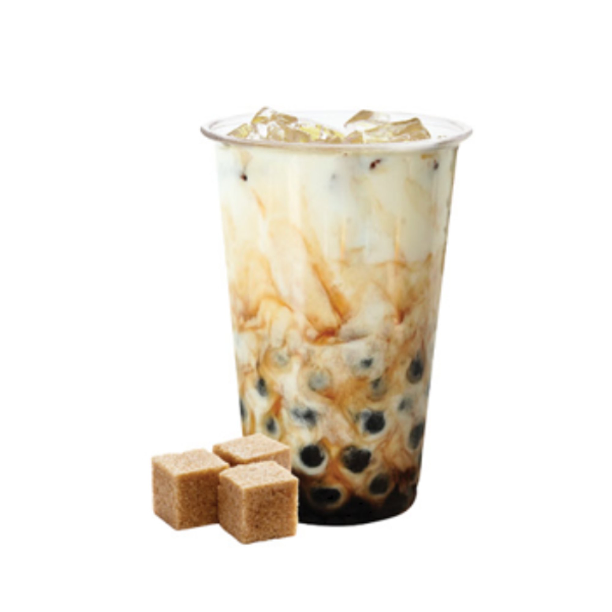 Brown Sugar Tea Latte 黑糖茶拿铁
