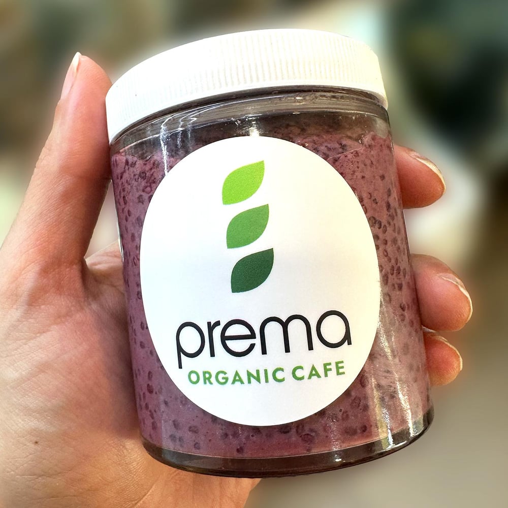 Chia Pudding: Blueberry