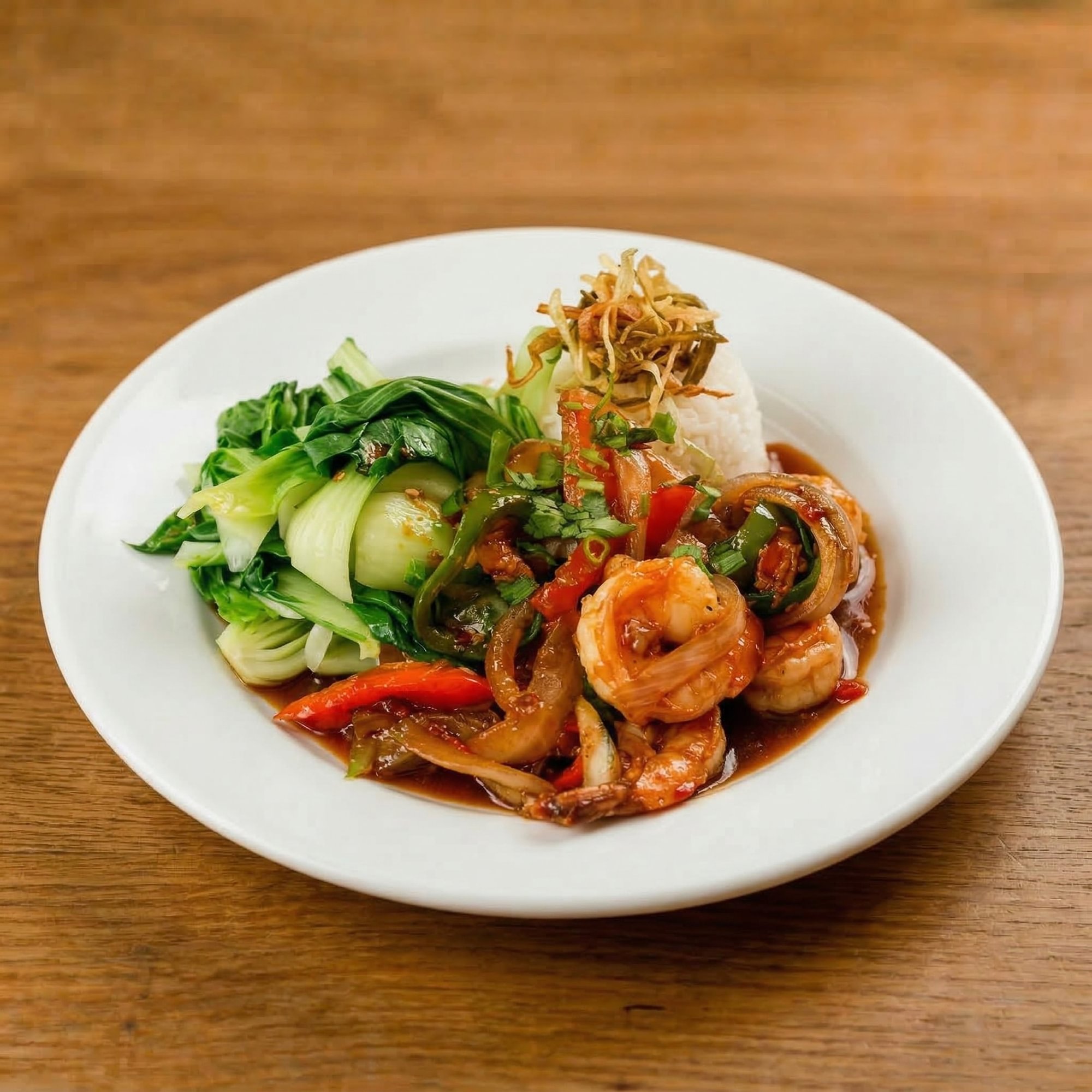Caramelized Lemongrass Shrimp