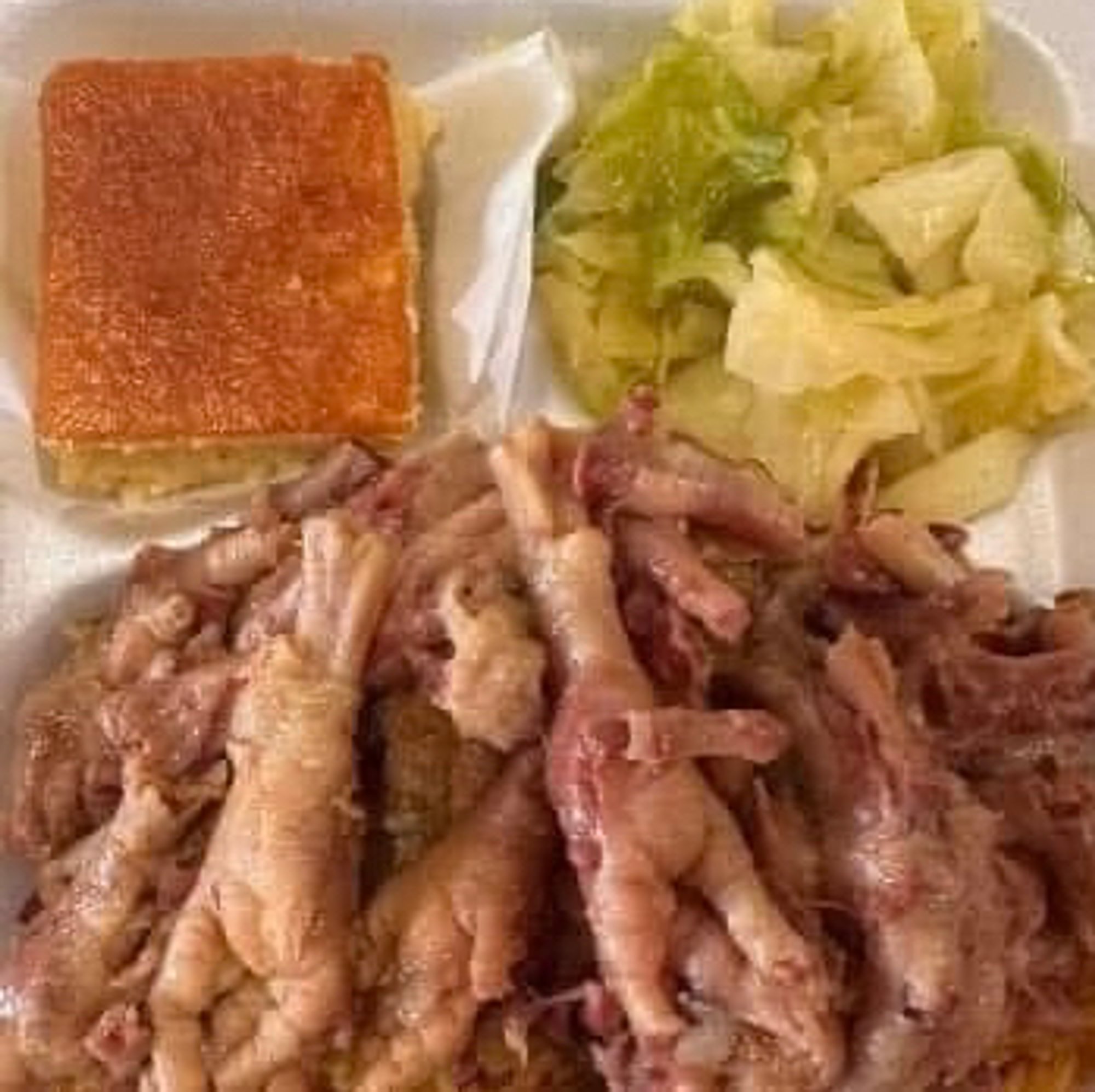 Chicken Feet with 2 Sides