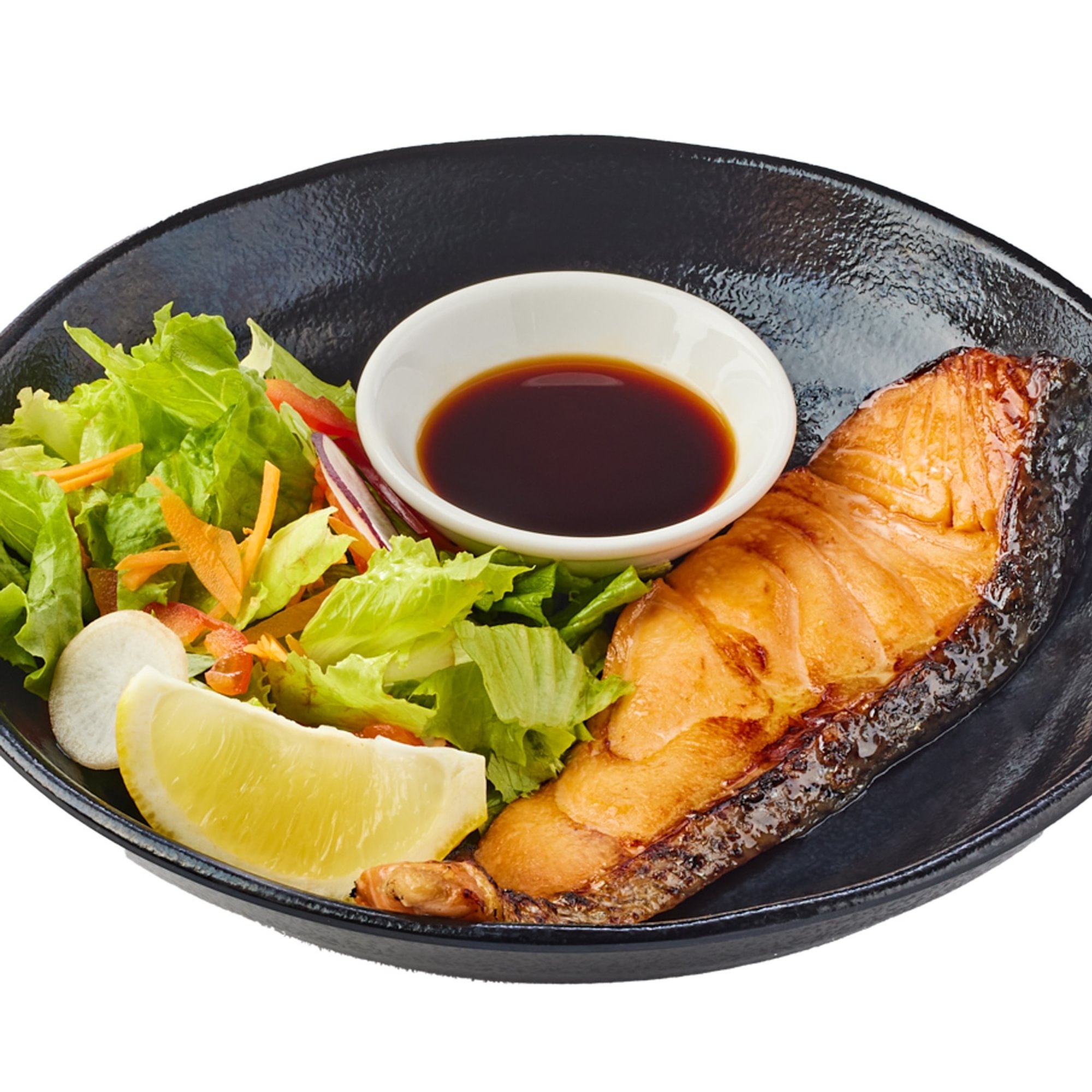 Grilled Teriyaki Salmon (Appetizer)